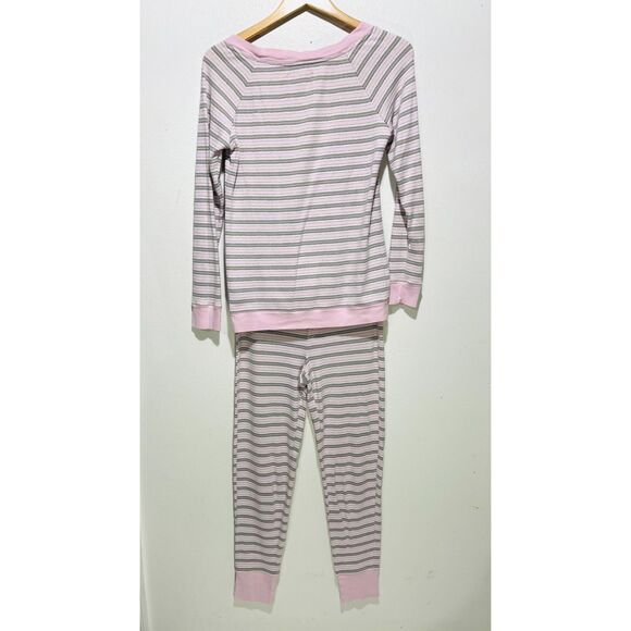 Victoria's Secret pajamas Y2K stripes pink granola girl comfy stretchy women M - Picture 2 of 7